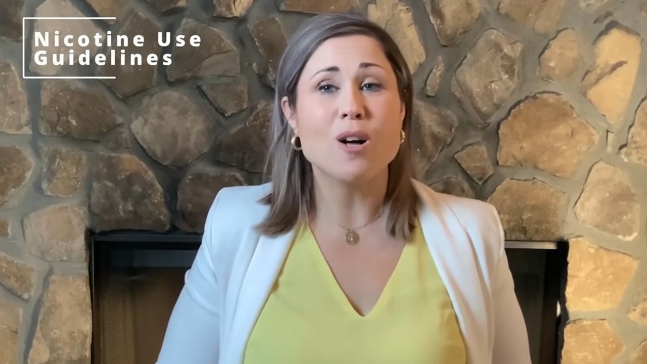 Nicotine Use Guidelines